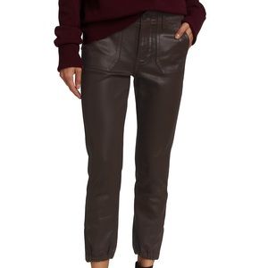 Paige Mayslie Coated Denim Jogger